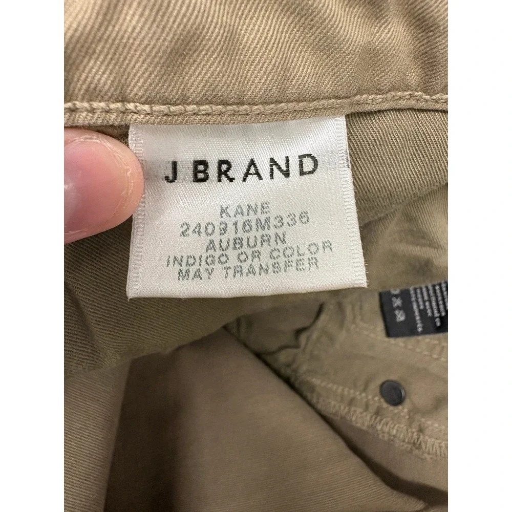 J Brand Kane Auburn Mens Pants‎ Size 36 Straight Leg Chinos